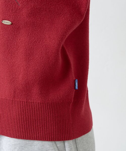 GEVACO（ゲバコ）の「【GEVACO】フラワーホースジャガードニット（ニット/セーター・レディース・ブラウン/レッド・ONE SIZE）」の19枚目の写真