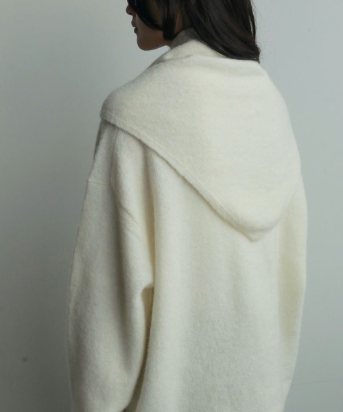 anuke Layered Scarf Knit（ニット/セーター）｜anuke（アンヌーク）の