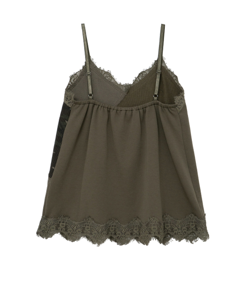 HETIT(ヘティ)の「コットンレーススリップ(カモ)(Tシャツ/カットソー・レディース・その他・FREE)」の8枚目の写真
