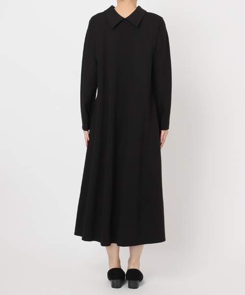 未使用 VERMEIL par iena セーラーカラージャージワンピコート セーラーカラーティアードロングOP - Jamie エーエヌケー(ジェイミー