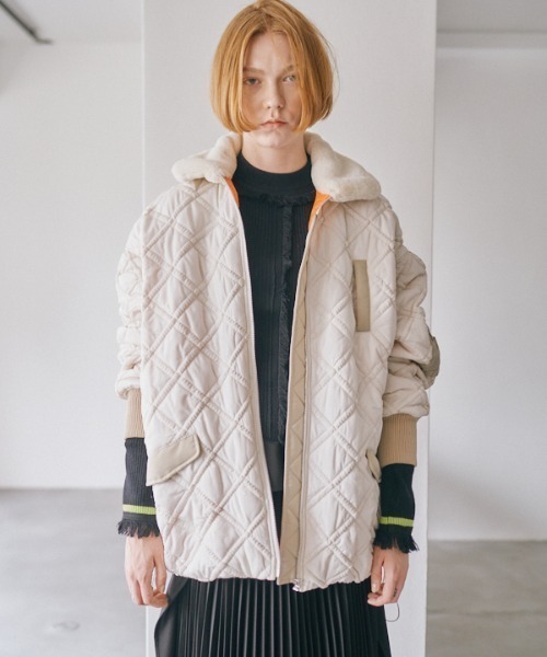 Lome military quilt coatロメミリタリーキルトコート