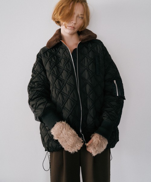 Lome military quilt coatロメミリタリーキルトコート