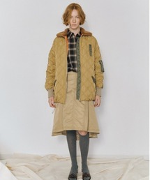 Muel Chic（ミュエルシック）の「Lome military quilt coat  ロメミリタリーキルトコート（ブルゾン）」