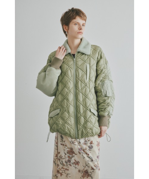 Lome military quilt coat ロメミリタリーキルトコート（ブルゾン