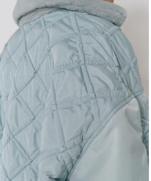 Lome military quilt coatロメミリタリーキルトコート