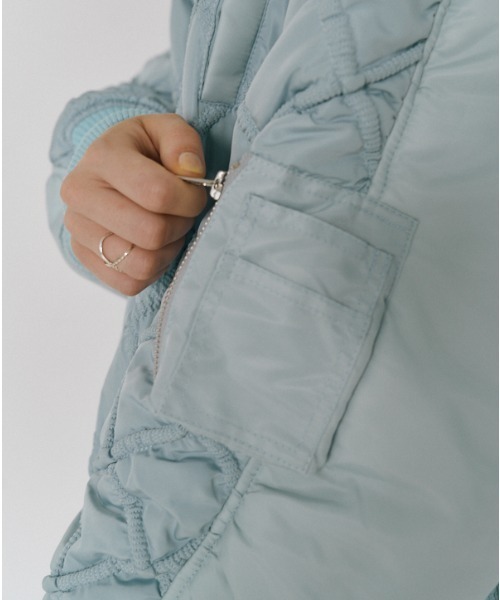 Lome military quilt coatロメミリタリーキルトコート