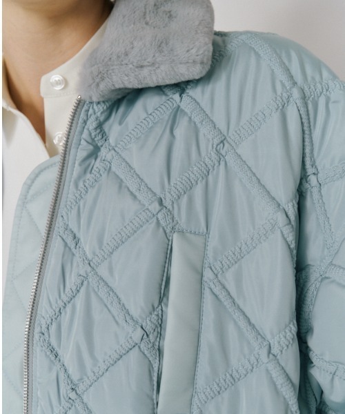 Lome military quilt coatロメミリタリーキルトコート