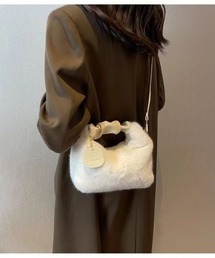 2way もこもこ ショルダーバック ハンドバッグ