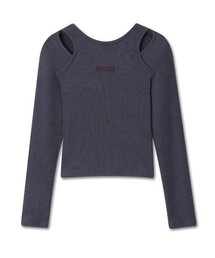 Reversible cutout top charcoal
