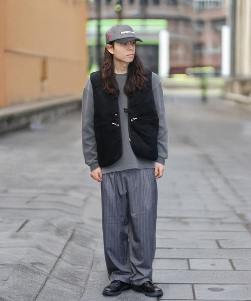 rajabrooke（ラジャブルック）の「rajabrooke / ラジャブルック CORDUROY VEST（その他アウター・メンズ・ブラック・LARGE/MEDIUM）」の12枚目の写真