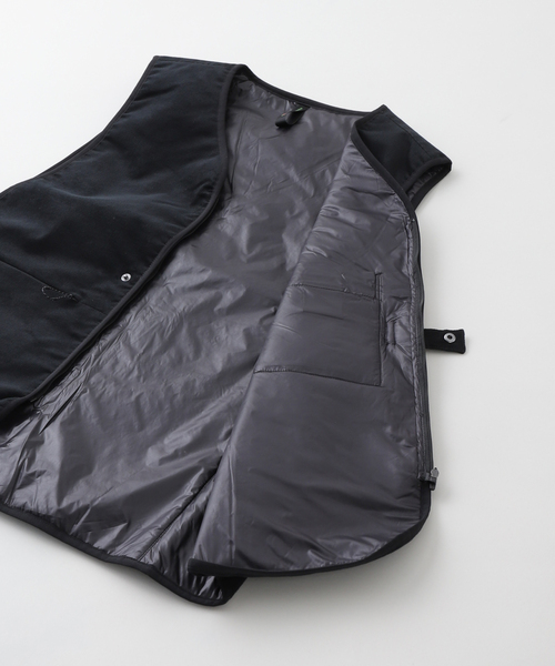 rajabrooke（ラジャブルック）の「rajabrooke / ラジャブルック CORDUROY VEST（その他アウター・メンズ・ブラック・LARGE/MEDIUM）」の3枚目の写真