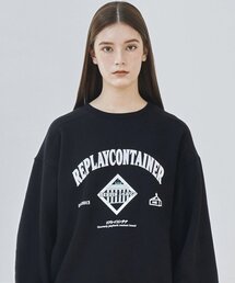 replaycontainer（リプレイコンテナ）の「RC city crewneck BERLIN (black)（スウェット）」
