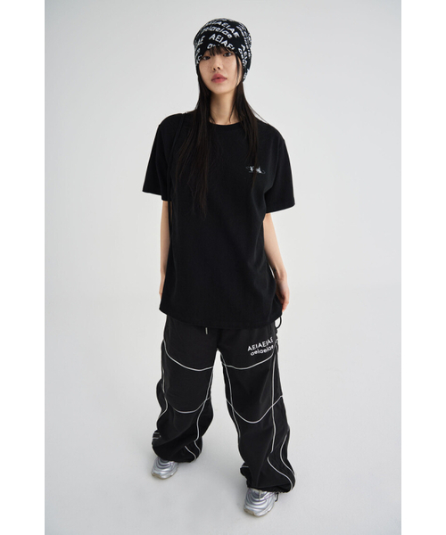 AEIAEIAE（エイエイエ）の「トラックパンツ[ブラック]（スウェットパンツ・レディース・その他・1/2）」の3枚目の写真