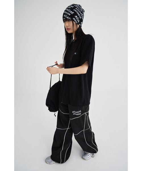 AEIAEIAE（エイエイエ）の「トラックパンツ[ブラック]（スウェットパンツ・レディース・その他・1/2）」の4枚目の写真