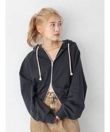 Ungrid | ダブルジップショートパーカー(パーカー)