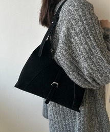 【apres jour clair】フェイクスエードベルトバッグ