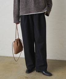 PUAL CE CIN | ストレッチ起毛コクーンパンツ(その他パンツ)