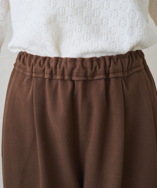 PUAL CE CIN(ピュアルセシン)の「ストレッチ起毛コクーンパンツ(その他パンツ・レディース・ブラウン/ブラック・FREE)」の18枚目の写真