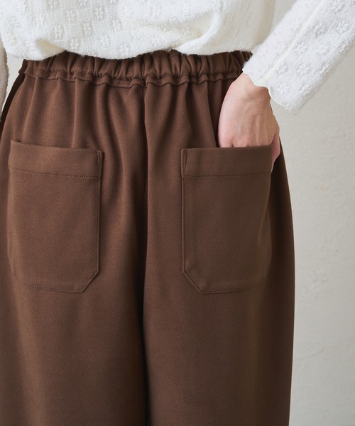 PUAL CE CIN(ピュアルセシン)の「ストレッチ起毛コクーンパンツ(その他パンツ・レディース・ブラウン/ブラック・FREE)」の21枚目の写真