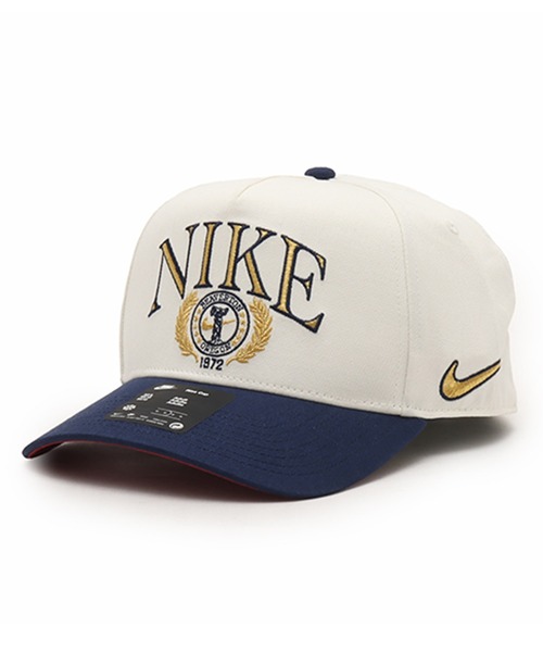 NIKE（ナイキ）の「NIKE U NK RISE CAP S CB AFRAME GFX / ナイキ ライズ キャップ S CB AFRAME GFX 【SP】（キャップ・メンズ・ブラック/アイボリー・M/L）」の2枚目の写真