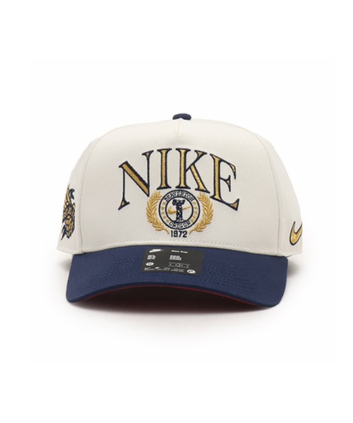 NIKE（ナイキ）の「NIKE U NK RISE CAP S CB AFRAME GFX / ナイキ ライズ キャップ S CB AFRAME GFX 【SP】（キャップ・メンズ・ブラック/アイボリー・M/L）」の8枚目の写真