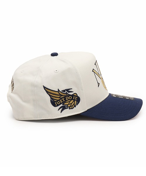 NIKE（ナイキ）の「NIKE U NK RISE CAP S CB AFRAME GFX / ナイキ ライズ キャップ S CB AFRAME GFX 【SP】（キャップ・メンズ・ブラック/アイボリー・M/L）」の9枚目の写真