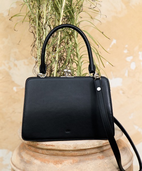 clor(クロル)の「FRAME BAG MEDIUM(ハンドバッグ・レディース・ブラック/ブラック系その他/レオパード・FREE)」の1枚目の写真