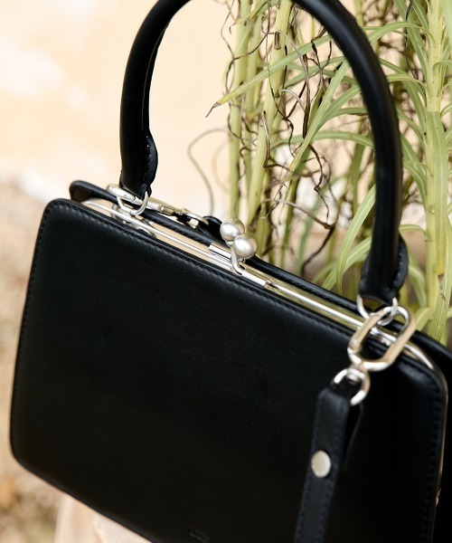 clor(クロル)の「FRAME BAG MEDIUM(ハンドバッグ・レディース・ブラック/ブラック系その他/レオパード・FREE)」の7枚目の写真