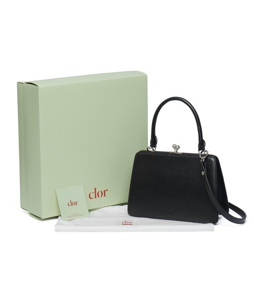 clor(クロル)の「FRAME BAG MEDIUM(ハンドバッグ・レディース・ブラック/ブラック系その他/レオパード・FREE)」の17枚目の写真