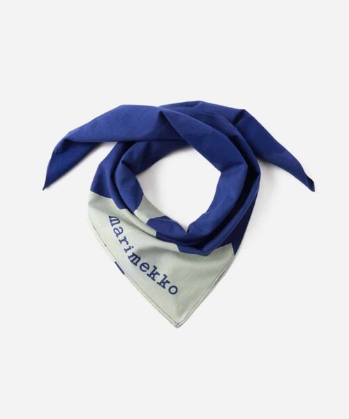 marimekko（マリメッコ）の「【kioski】 Astrilli Unikko / scarf（ストール/ショール・レディース・レッド/ブルー・FREE）」の3枚目の写真