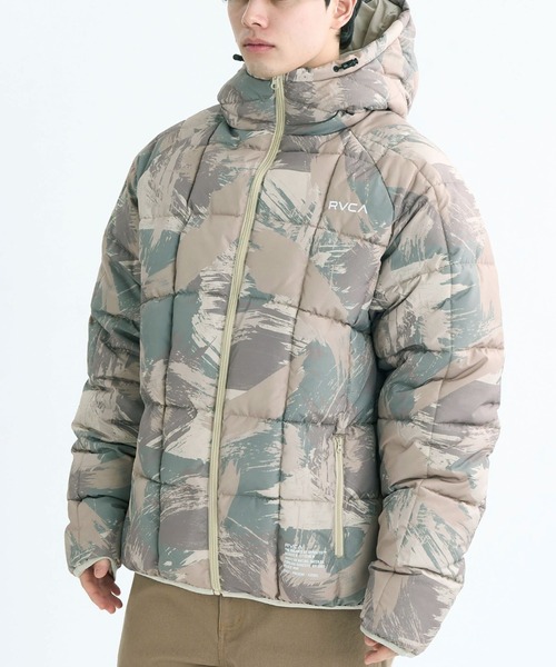 RVCA（ルーカ）の「RVCA LIGHT PUFF NIL JKT（その他アウター・メンズ・ブラック/カーキ・M/L）」の2枚目の写真