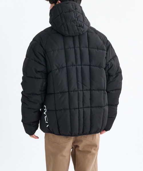 RVCA（ルーカ）の「RVCA LIGHT PUFF NIL JKT（その他アウター・メンズ・ブラック/カーキ・M/L）」の8枚目の写真
