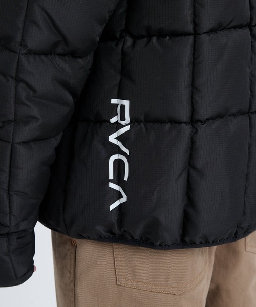 RVCA（ルーカ）の「RVCA LIGHT PUFF NIL JKT（その他アウター・メンズ・ブラック/カーキ・M/L）」の3枚目の写真