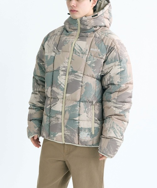 RVCA（ルーカ）の「RVCA LIGHT PUFF NIL JKT（その他アウター・メンズ・ブラック/カーキ・M/L）」の7枚目の写真