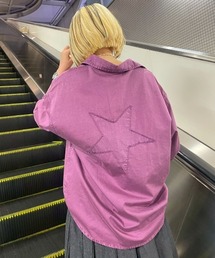 CONVERSE TOKYO | ACID WASH STAR★ PATCH SHIRT(シャツ/ブラウス)