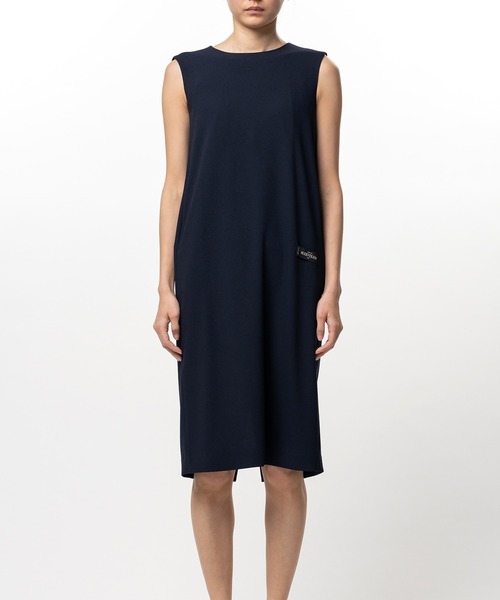 Maison MIHARA YASUHIRO（メゾンミハラヤスヒロ）の「"MY PAL" Sleeveless Dress（ドレス・レディース・ネイビー/グレー/ブラック・38）」の3枚目の写真