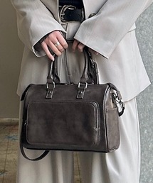 PAGEBOY | 【500mlペットボトルも入る】アウトポケットスクエアBAG(ショルダーバッグ)