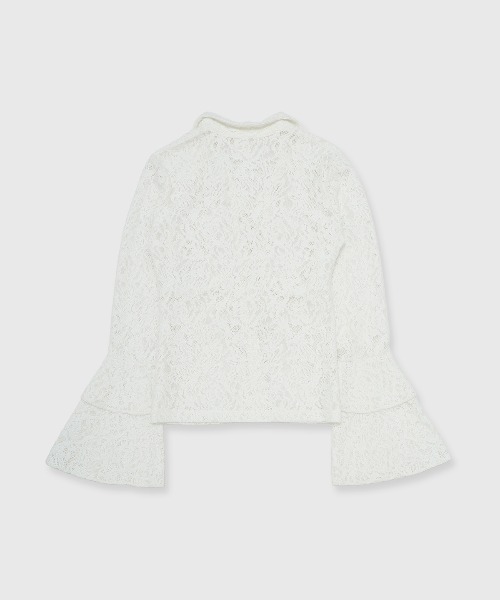 セール】LIQUIDE LACE BLOUSE/リキッドレースブラウス（シャツ