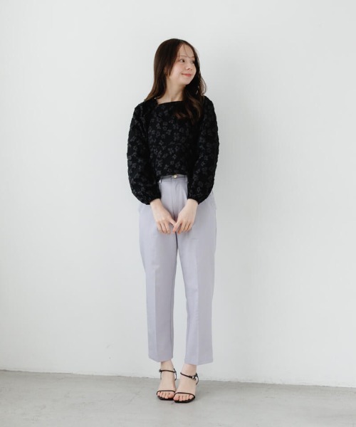 flower(フラワー)の「シャルムフラワーブラウス(シャツ/ブラウス・レディース・ホワイト/ブラック・FREE)」の16枚目の写真