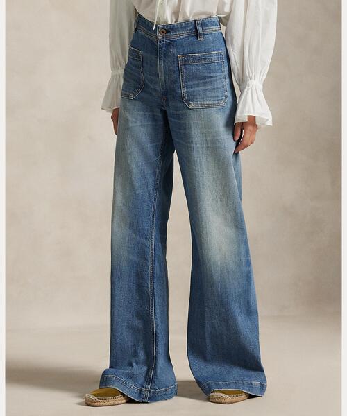 POLO RALPH LAUREN（ポロ ラルフ ローレン）の「ハイライズ ブーツ ジーンズ（デニムパンツ・レディース・ブルー・24S/25S/26S/27S/28S）」の7枚目の写真