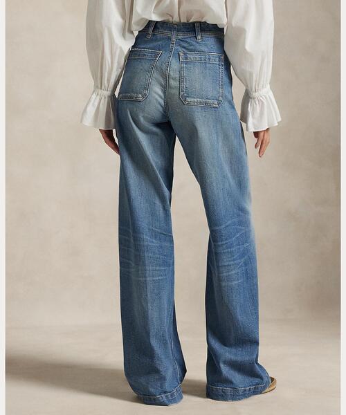 POLO RALPH LAUREN（ポロ ラルフ ローレン）の「ハイライズ ブーツ ジーンズ（デニムパンツ・レディース・ブルー・24S/25S/26S/27S/28S）」の5枚目の写真