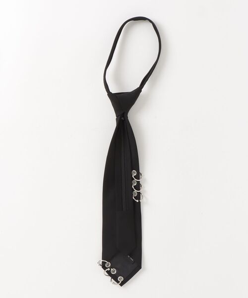 NOVESSEL（ノベセル）の「A'GEM/9 × .kom『NOVESSEL/ノベセル』ピアスネクタイ（ネクタイ・レディース・ブラック・FREE）」の8枚目の写真