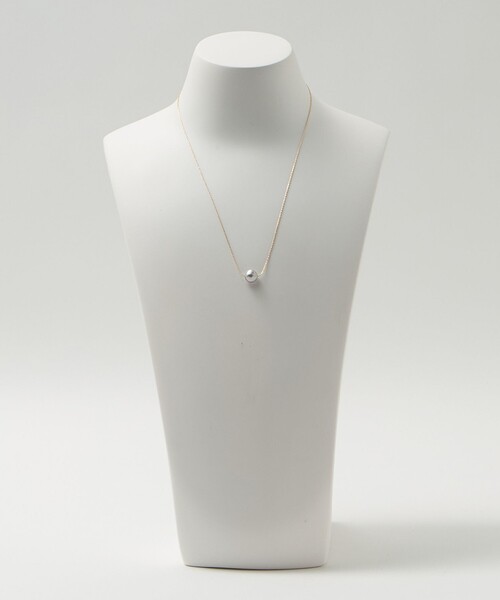 Steven Alan（スティーブンアラン）の「＜Toile＞PEARL NECKLACE/ネックレス（ネックレス・レディース・ダークグレー・FREE）」の8枚目の写真