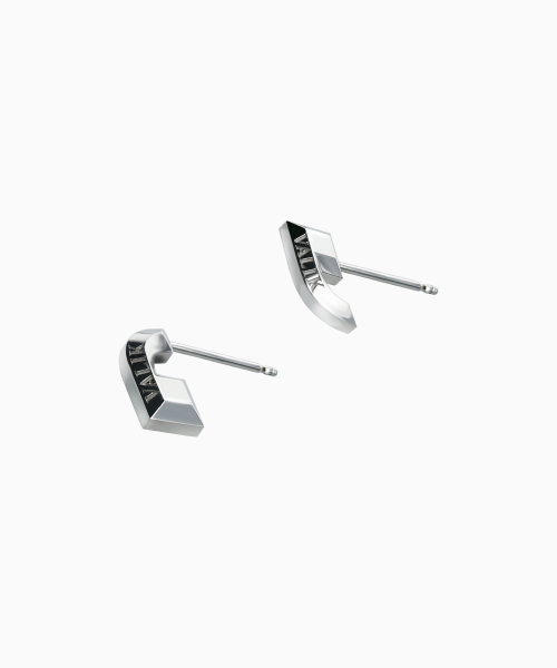 VALIK（バリク）の「[925シルバー] No.31 ハーフシグネチャーイヤリング [S]（ピアス（両耳用）・レディース・ピンクゴールド/イエローゴールド/ホワイトゴールド・FREE）」の6枚目の写真