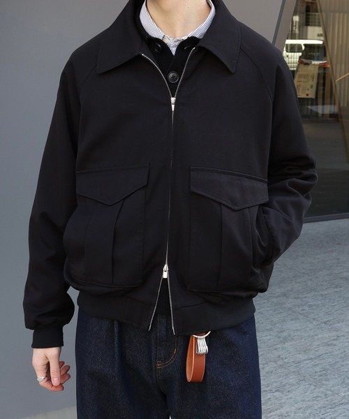 LUENNA（ルエナ）の「【LUENNA】Minimal Short Blouson / ミニマル ショートブルゾン（ブルゾン・メンズ・ブラック/グレー・L/M/S）」の6枚目の写真