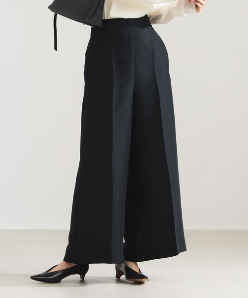 Demi-Luxe BEAMS（デミルクス ビームス）の「ワイド シルエット パンツ（その他パンツ・レディース・ブラック/ベージュ・36/38）」の2枚目の写真