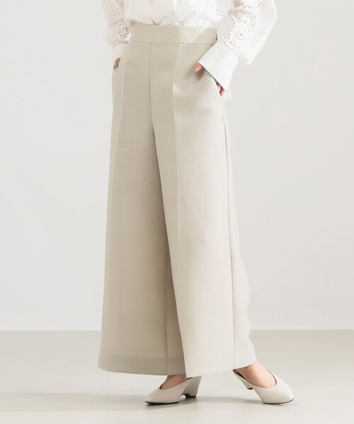 Demi-Luxe BEAMS（デミルクス ビームス）の「ワイド シルエット パンツ（その他パンツ・レディース・ブラック/ベージュ・36/38）」の11枚目の写真