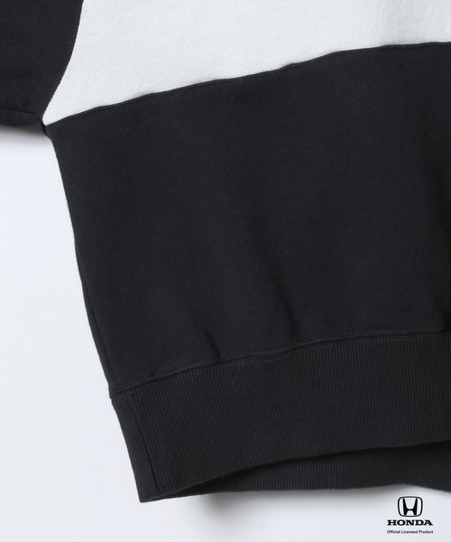 JEANASIS(ジーナシス)の「【Honda】ロゴショートフーディLS/638808(パーカー・レディース・ブラック/レッド・FREE)」の7枚目の写真