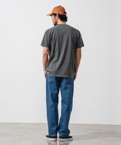 OFFSHORE（オフショア）の「ONE TONE LOGO TEE（Tシャツ/カットソー・メンズ・ホワイト/ブルー/チャコールグレー・XL/XXL/L/M/S）」の9枚目の写真