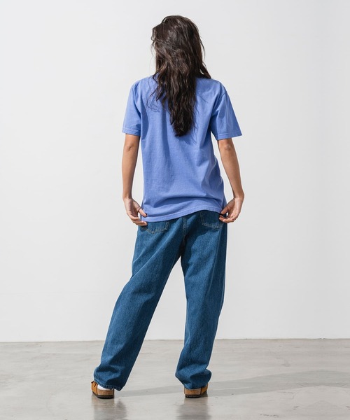 OFFSHORE（オフショア）の「ONE TONE LOGO TEE（Tシャツ/カットソー・メンズ・ホワイト/ブルー/チャコールグレー・XL/XXL/L/M/S）」の12枚目の写真